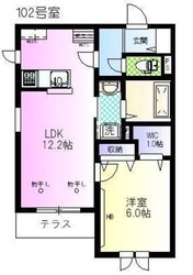 グランメゾン山中の物件間取画像